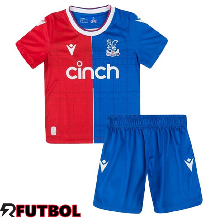 Compra De Primera Camiseta Crystal Palace Ninos Rojo Azul 2023 2024 Baratas