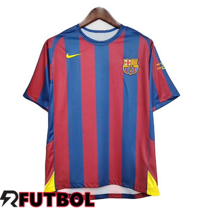 Imitaciones Primera Camiseta Uefa Champions League Barcelona Retro