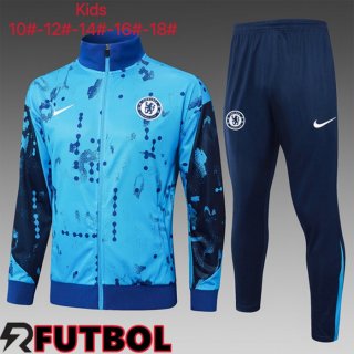 Chandal Futbol - Chaqueta FC Chelsea Ninos Azul 2025/2026