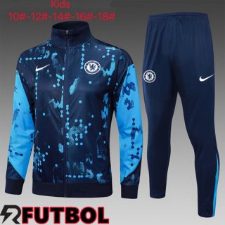 Chandal Futbol - Chaqueta FC Chelsea Ninos Azul Real 2025/2026