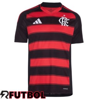 Primera Camiseta Flamengo Rojo Negro 2025/2026