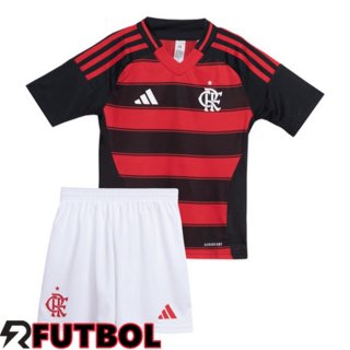 Primera Camiseta Flamengo Ninos Rojo Negro 2025/2026