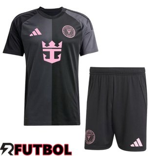 Segunda Camiseta Inter Miami CF Ninos Negro 2025/2026