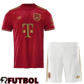 Camiseta Bayern Munich Ninos Edición 125 Aniversario Rojo 2025/2026