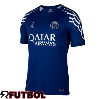 Cuarta Camiseta Paris PSG Azul Real 2024/2025