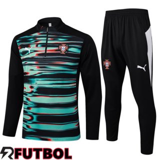 Chandal Equipos De Futbol Portugal Verde Negro 2025/2026