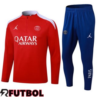 Chandal Equipos De Futbol Jordan Paris PSG Rojo 2025/2026