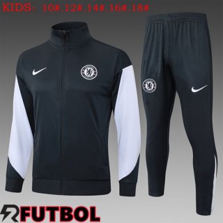 Chandal Equipos De Futbol - Chaqueta FC Chelsea Gris 2025/2026
