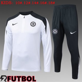 Chandal Equipos De Futbol FC Chelsea Ninos Blanco 2025/2026