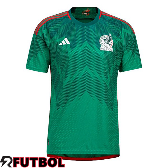 Imitacion Primera Camiseta México Verde Copa Del Mundo 2022 Baratas