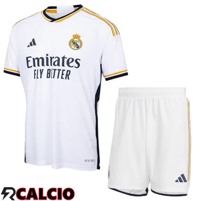 Hacer Camiseta Real Madrid Primera + Cortos 2023/2024 Baratas