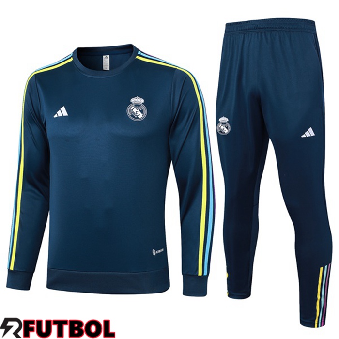 Chándal conjunto de entrenamiento azul Real Madrid 23/24 – Trizhop